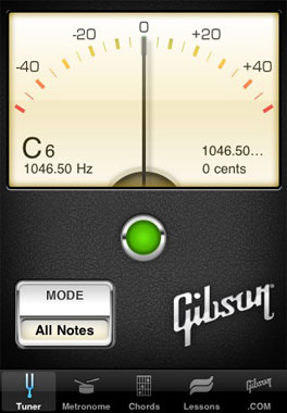 gibson mini etuner tech support